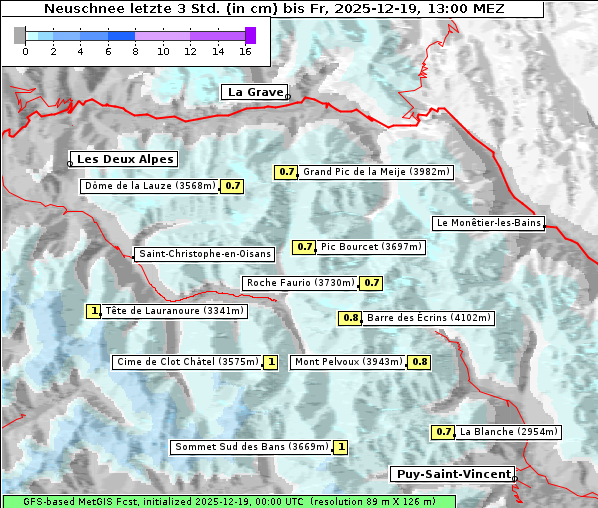 Neuschnee, 19. 12. 2025