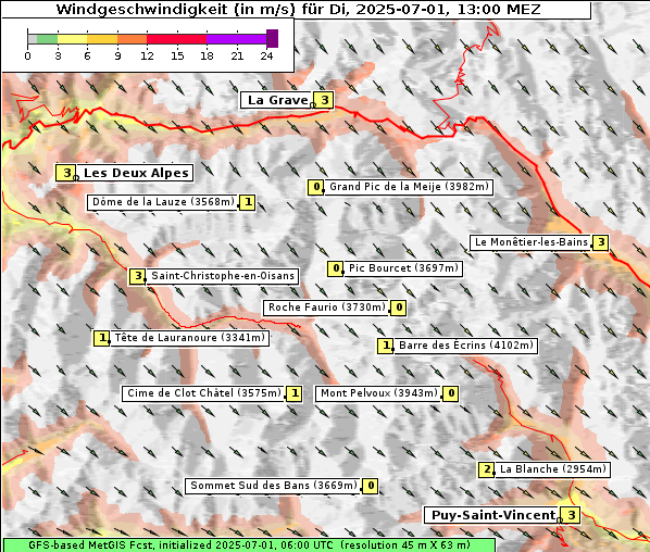 Wind, 1. 7. 2025