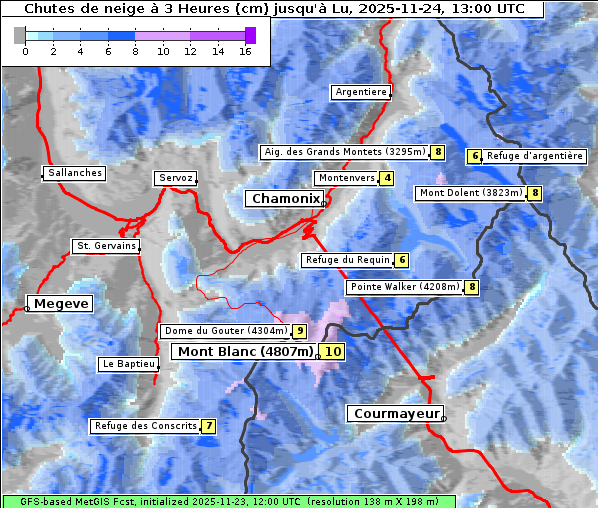 Neuschnee, 24. 11. 2025