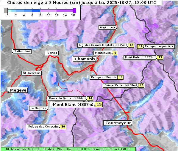 Neuschnee, 27. 10. 2025