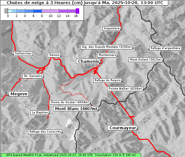 Neuschnee, 28. 10. 2025