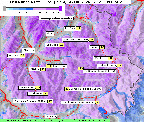 Neuschnee, 12. 2. 2026