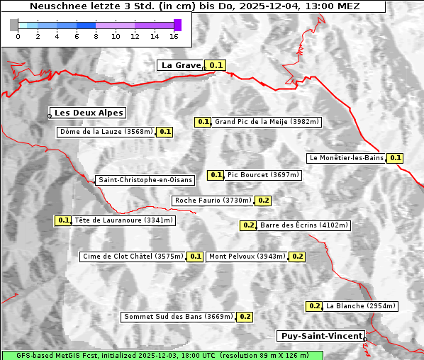 Neuschnee, 4. 12. 2025