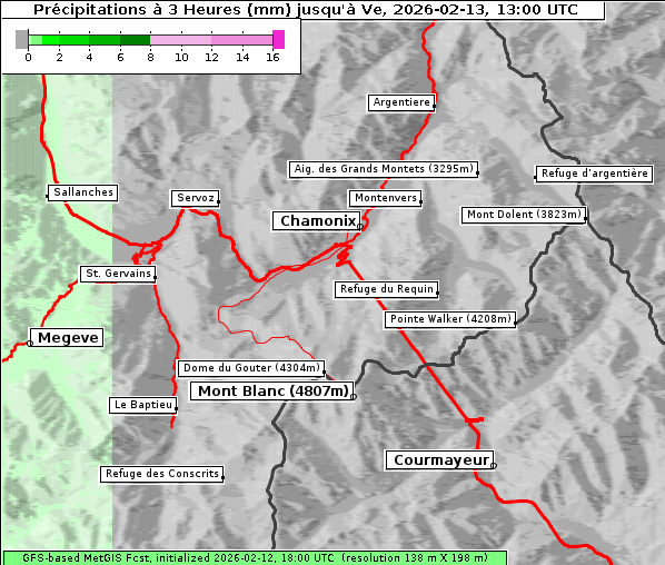 Niederschlag, 13. 2. 2026
