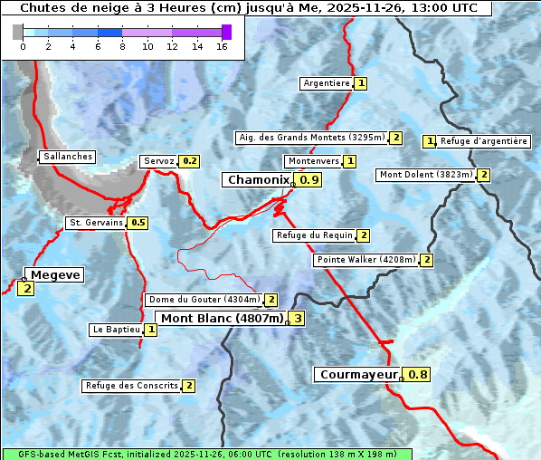 Neuschnee, 26. 11. 2025