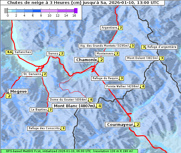 Neuschnee, 10. 1. 2026