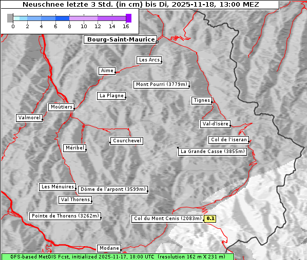 Neuschnee, 18. 11. 2025