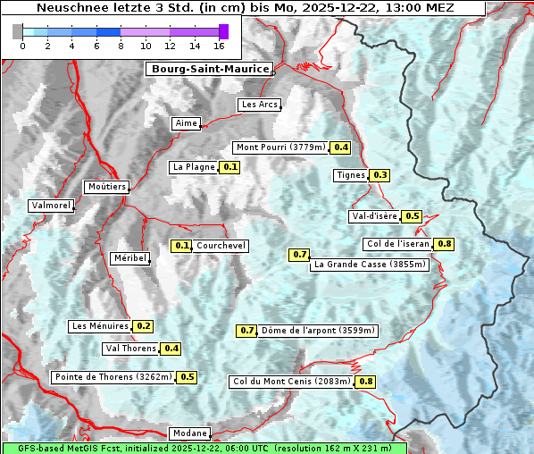 Neuschnee, 22. 12. 2025
