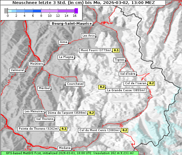 Neuschnee, 2. 3. 2026
