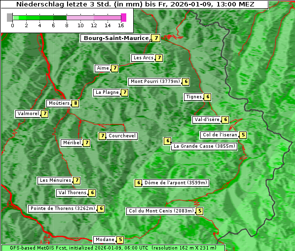Niederschlag, 9. 1. 2026