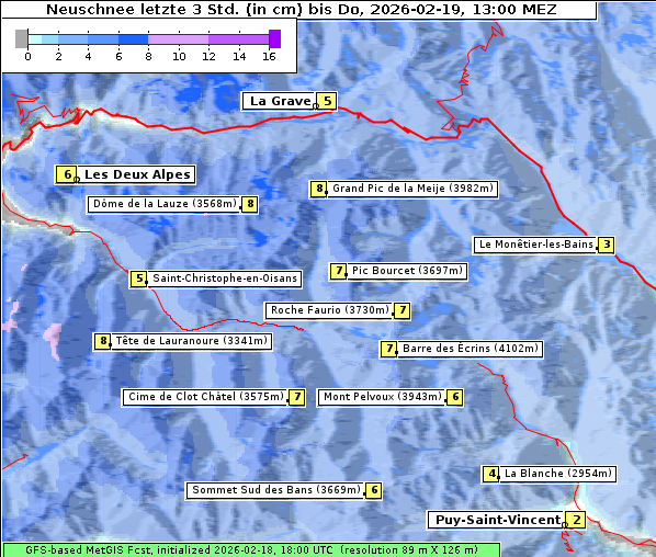 Neuschnee, 19. 2. 2026