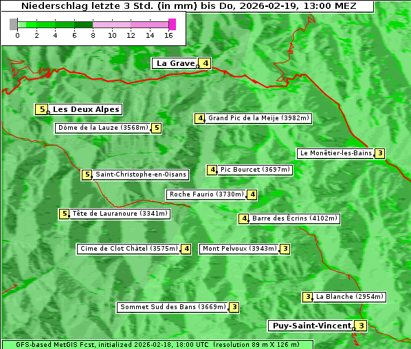 Niederschlag, 19. 2. 2026