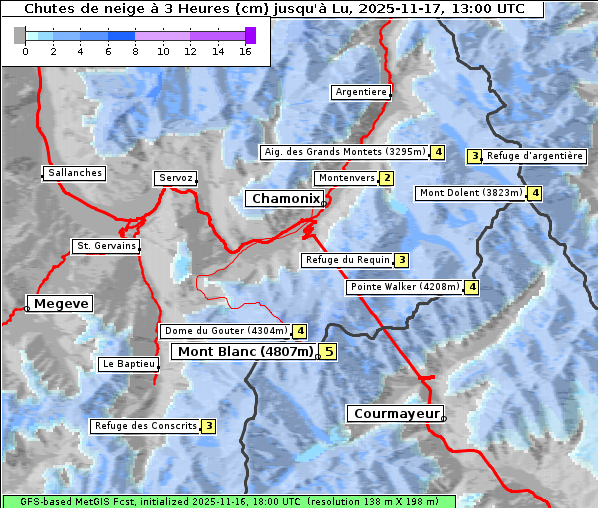 Neuschnee, 17. 11. 2025