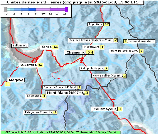 Neuschnee, 8. 1. 2026