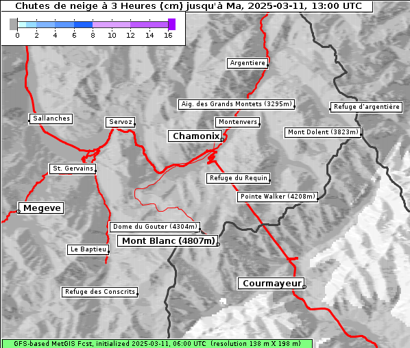 Neuschnee, 11. 3. 2025