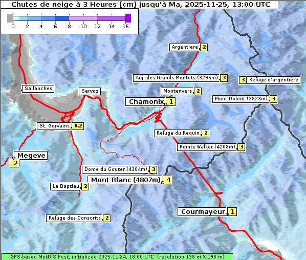 Neuschnee, 25. 11. 2025