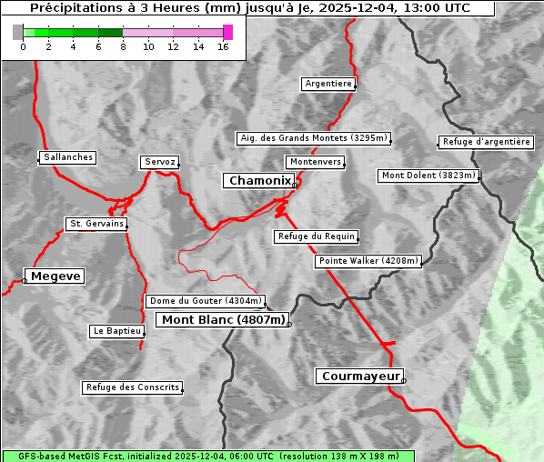 Niederschlag, 4. 12. 2025