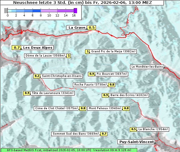 Neuschnee, 6. 2. 2026