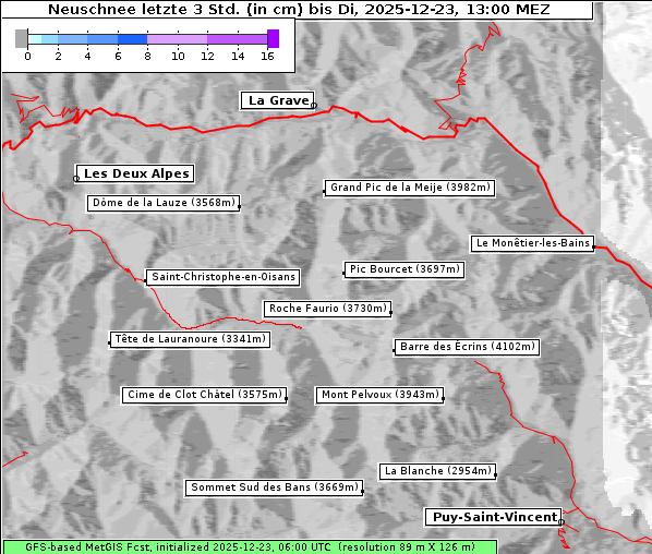 Neuschnee, 23. 12. 2025