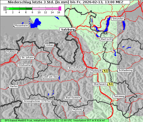 Niederschlag, 13. 2. 2026