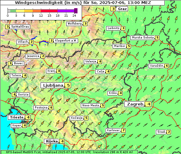 Wind, 6. 7. 2025