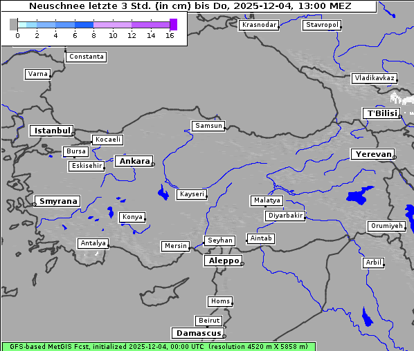 Neuschnee, 4. 12. 2025