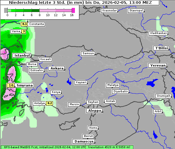 Niederschlag, 5. 2. 2026
