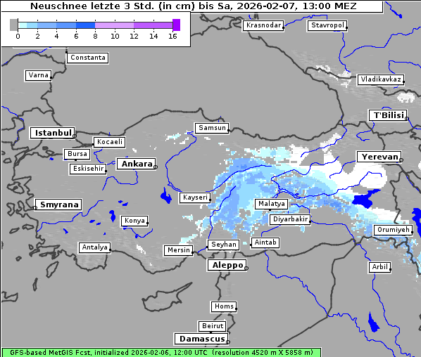 Neuschnee, 7. 2. 2026