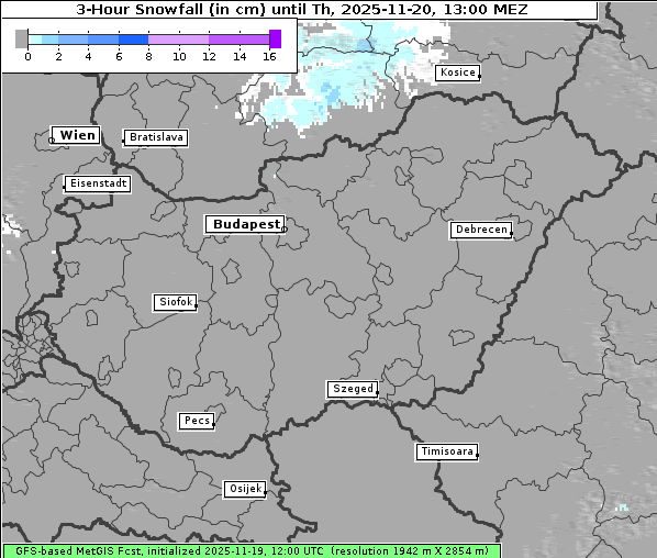 Neuschnee, 20. 11. 2025