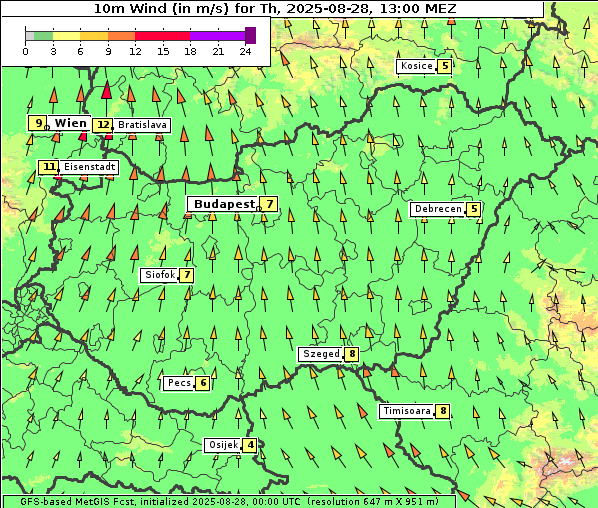 Wind, 28. 8. 2025