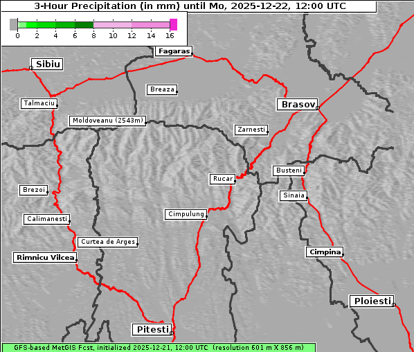 Niederschlag, 22. 12. 2025