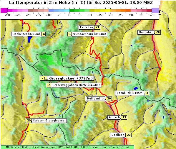 Temperatur, 1. 6. 2025