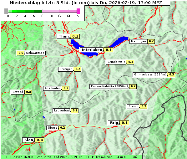 Niederschlag, 19. 2. 2026