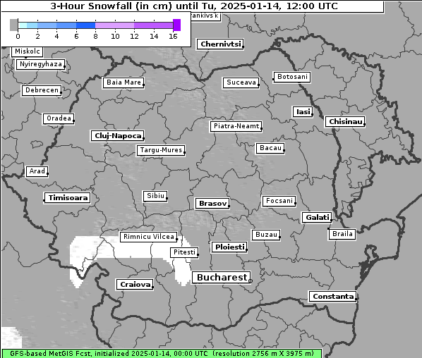 Neuschnee, 14. 1. 2025