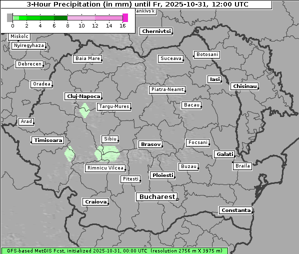 Niederschlag, 31. 10. 2025
