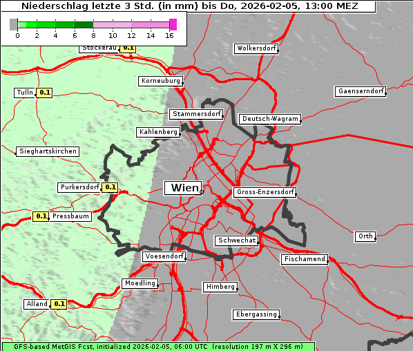 Niederschlag, 5. 2. 2026