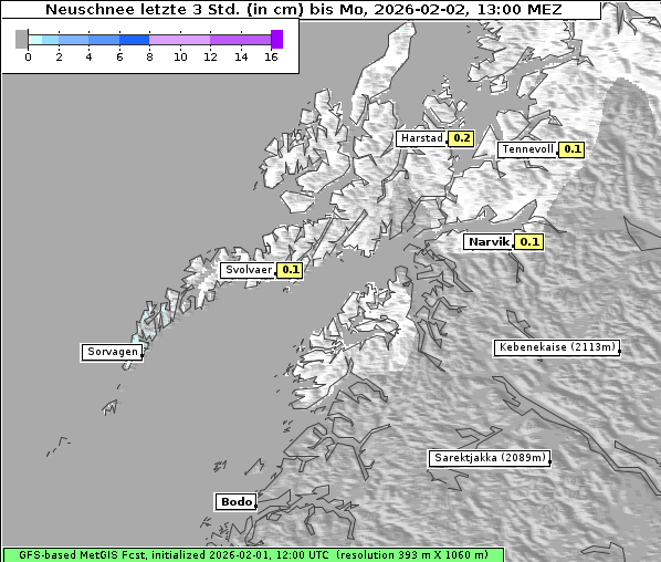 Neuschnee, 2. 2. 2026