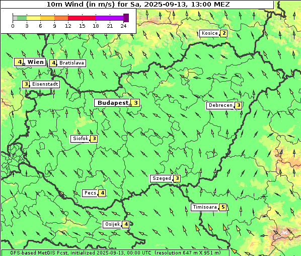 Wind, 13. 9. 2025