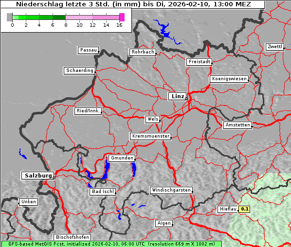Niederschlag, 10. 2. 2026