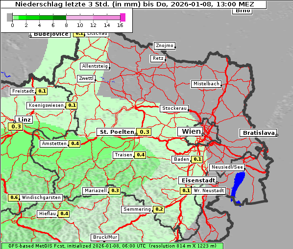 Niederschlag, 8. 1. 2026
