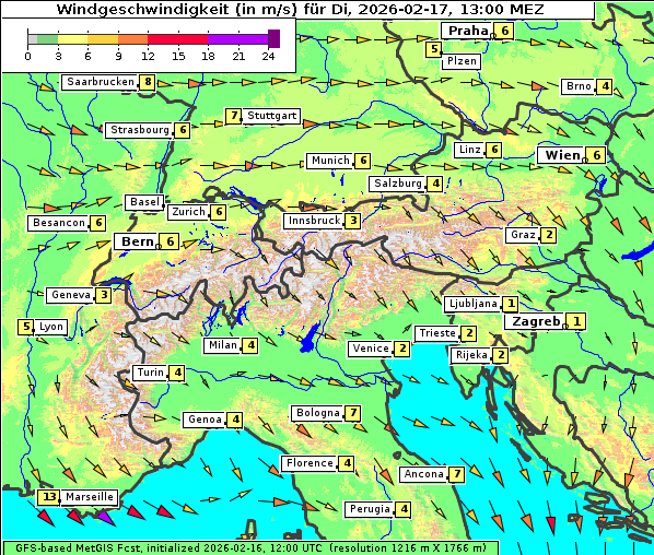 Wind, 17. 2. 2026