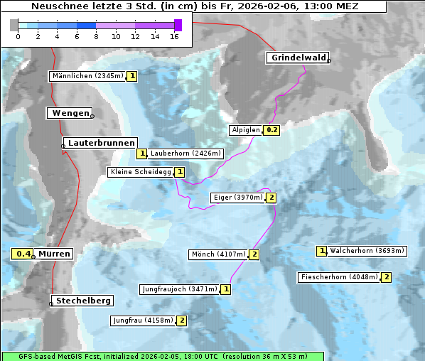 Neuschnee, 6. 2. 2026