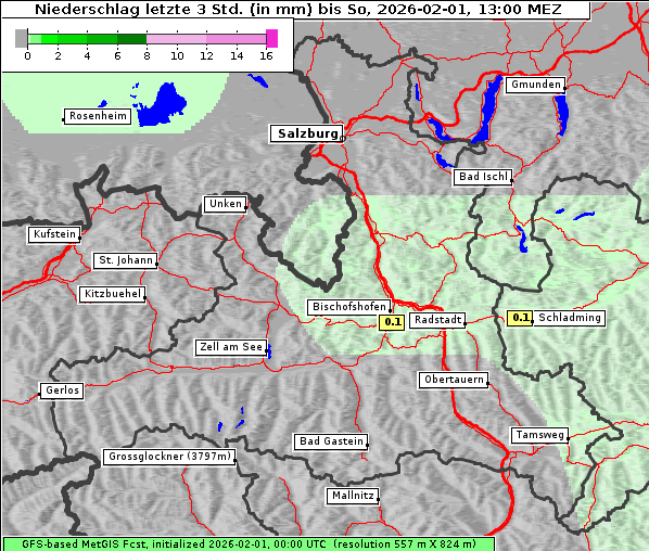 Niederschlag, 1. 2. 2026