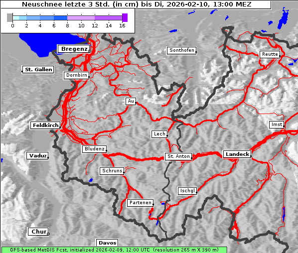 Neuschnee, 10. 2. 2026