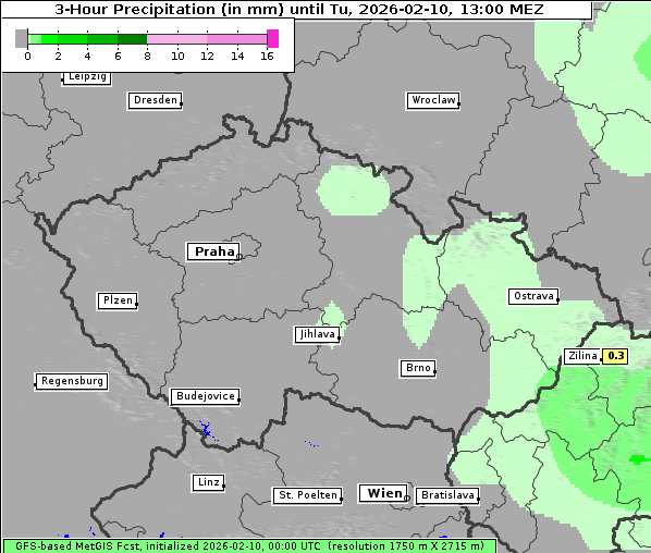 Niederschlag, 10. 2. 2026