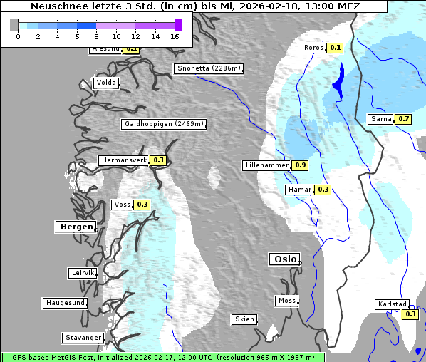 Neuschnee, 18. 2. 2026