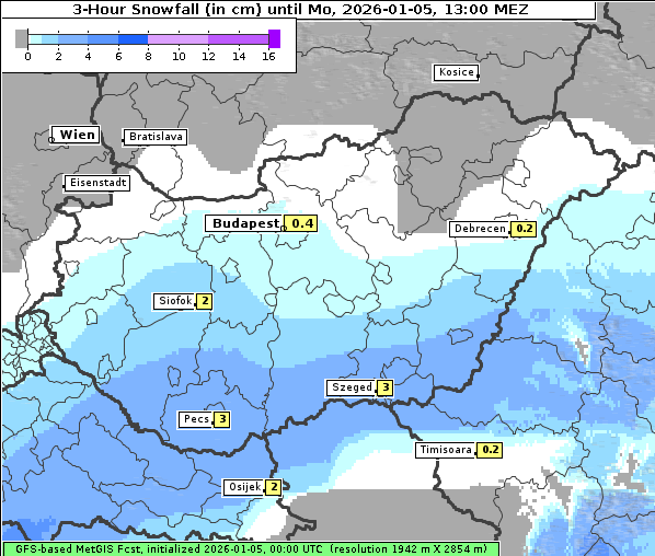 Neuschnee, 5. 1. 2026