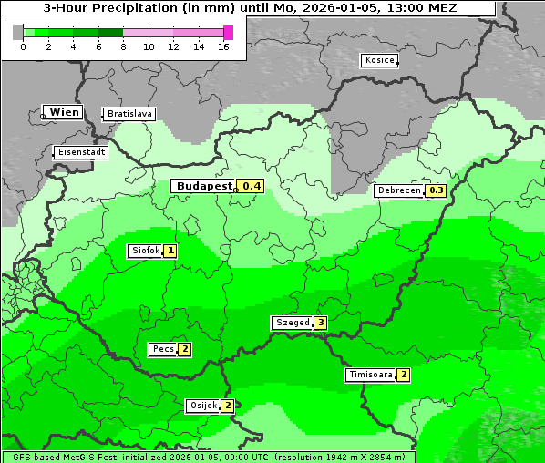Niederschlag, 5. 1. 2026