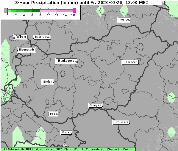 Niederschlag, 20. 3. 2026