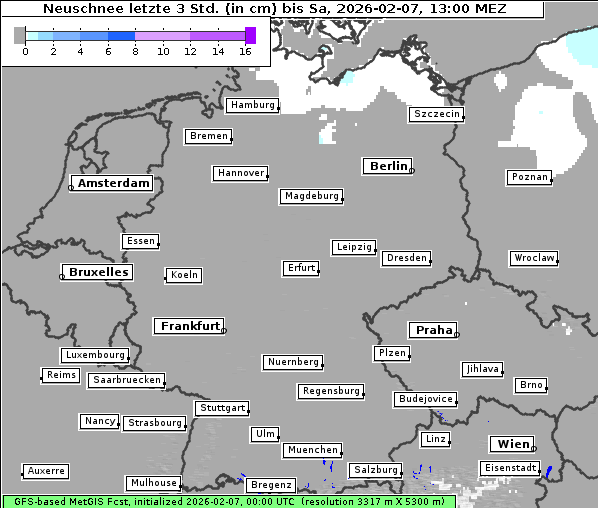 Neuschnee, 7. 2. 2026